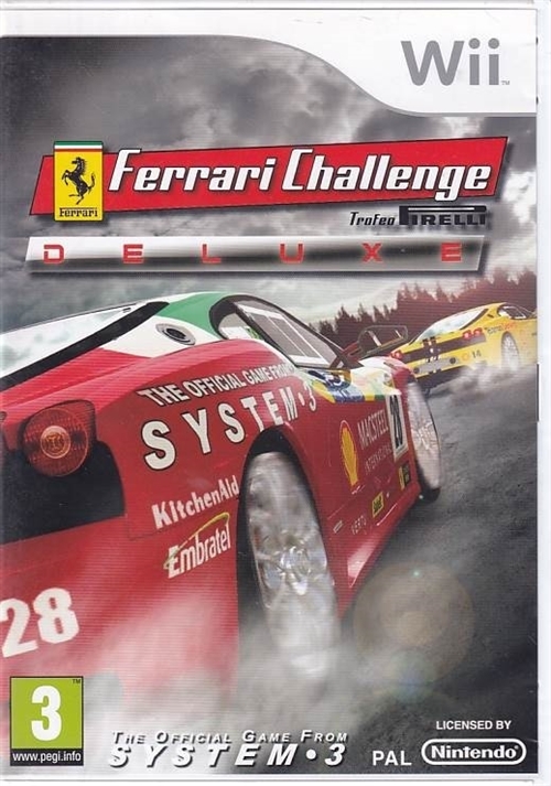 Ferrari Challenge Trofeo Pirelli Deluxe - Nintendo Wii (B Grade) (Genbrug)